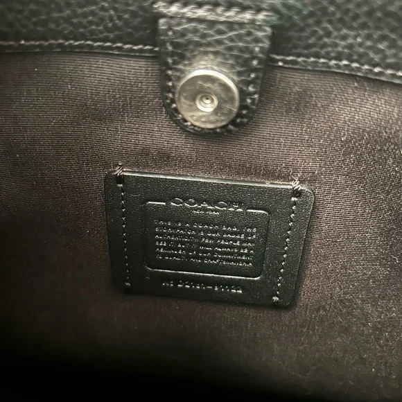 COACH Mollie Town Olive Bucket Bag - Picture 9 of 13